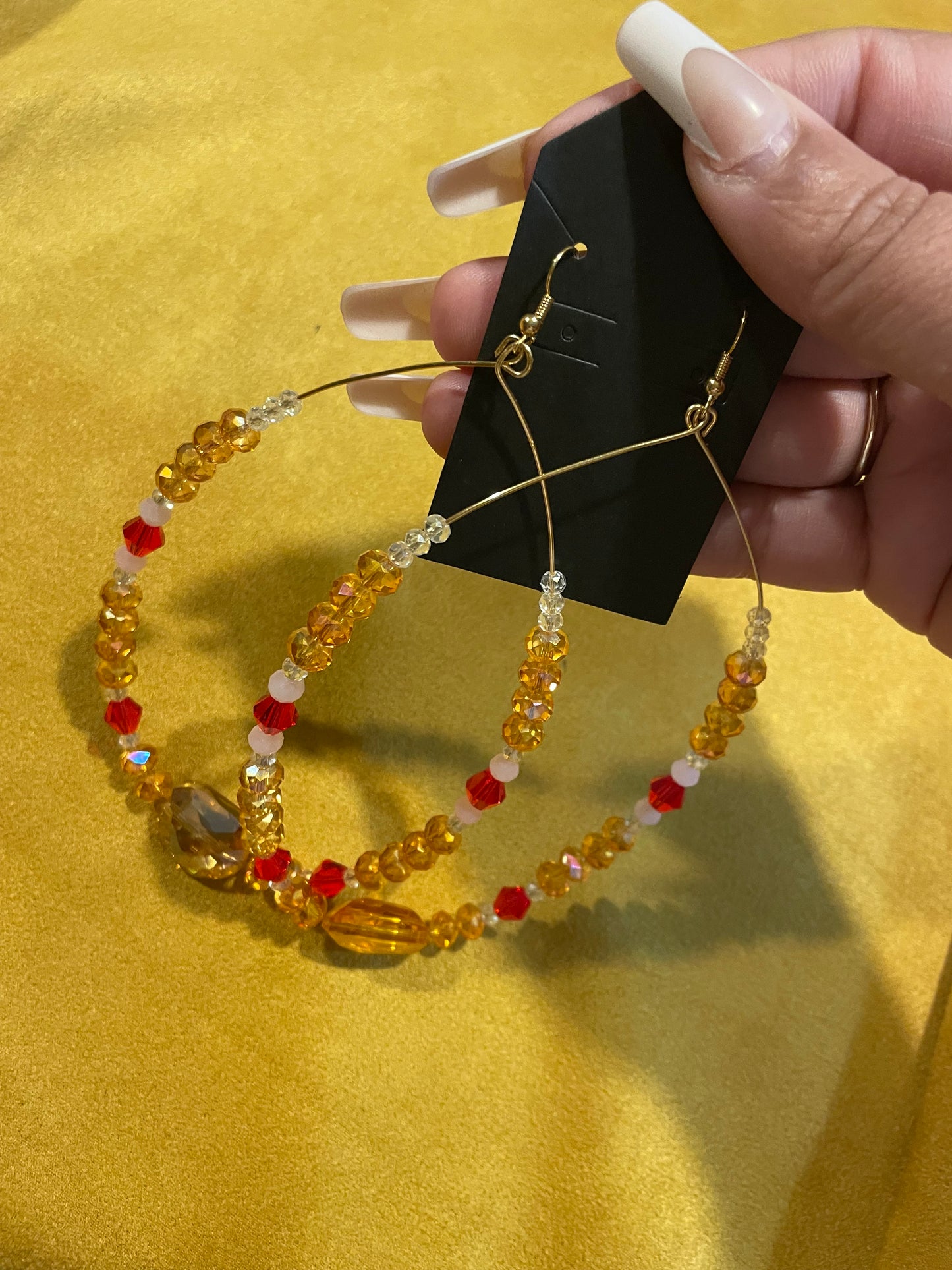 (Earrings) Fire and Glory