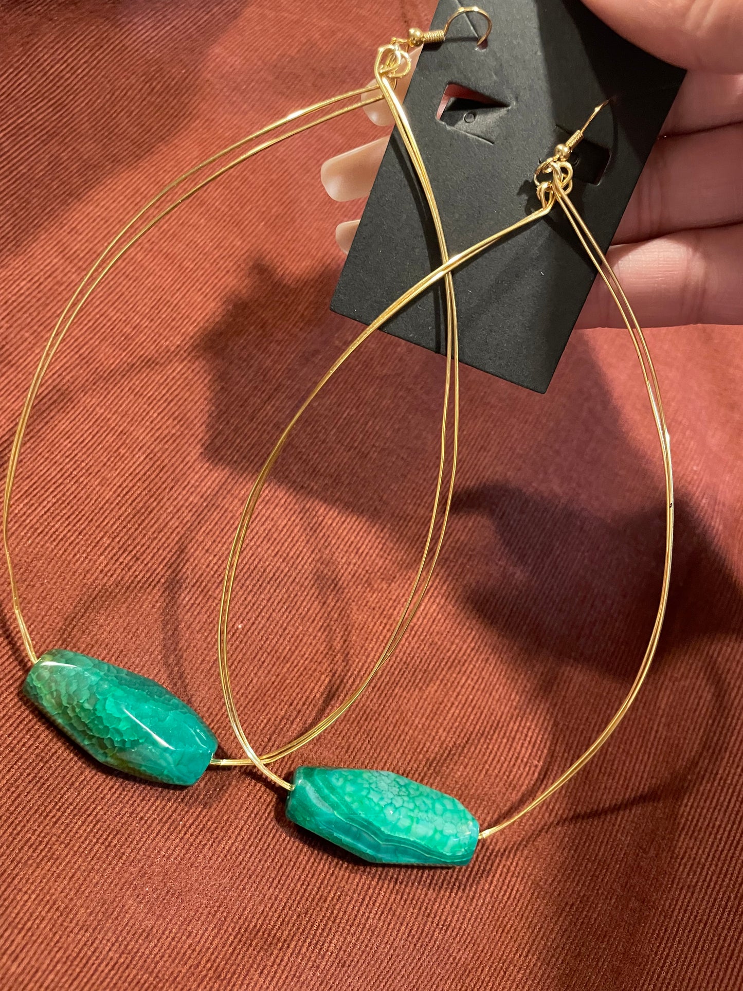 (Earrings) Makeda Queen of Sheba