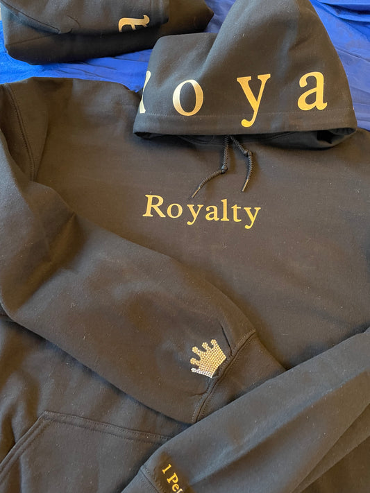 Women’s “Royalty” (black and gold)