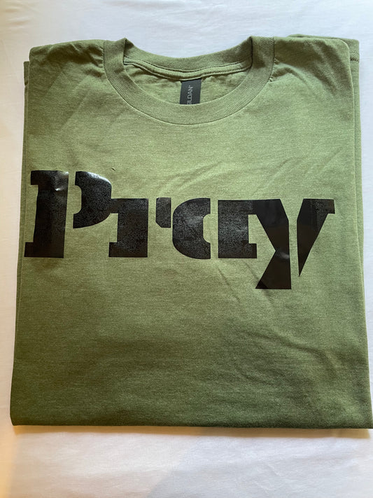 Men’s “Pray” (army green)